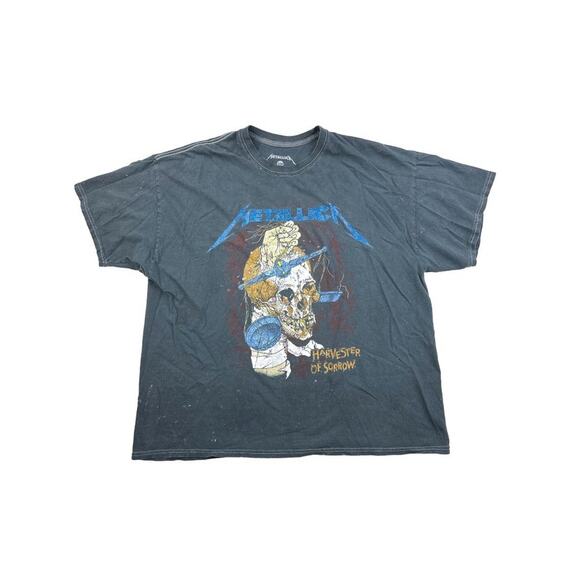 Metallica - 1988 Harvester Of Sorrow Tour Tee in Gray - Picture 1 of 3